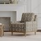 Grey Stain Resistant Performance Pet Friendly Damask Woven Pattern Upholstery Fabric by The Yard - SKU: Hugo Smoke